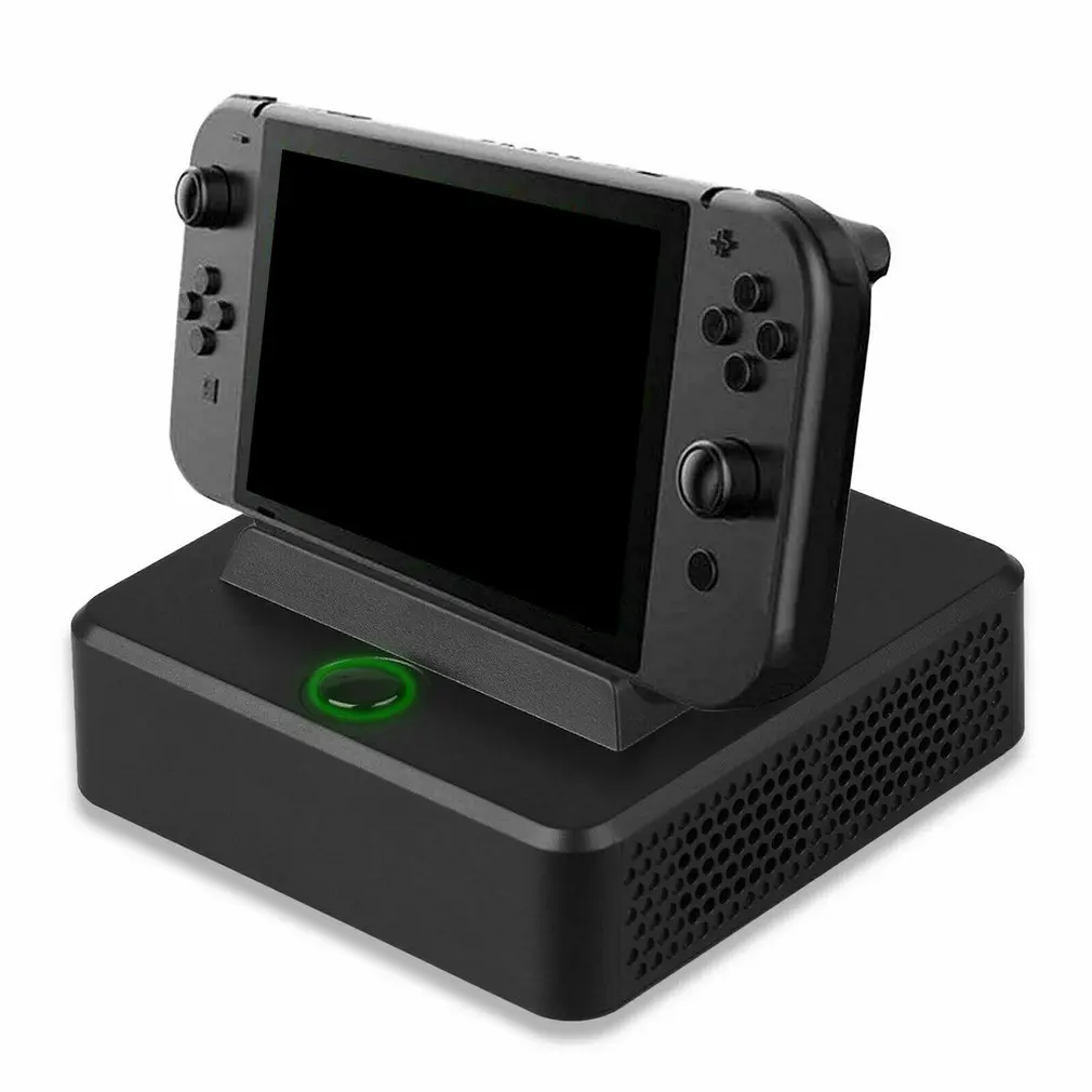 Многофункциональный двойной зарядный порт ТВ для переключателя HDMI конвертер зарядная док-станция охлаждающая подставка для свитера