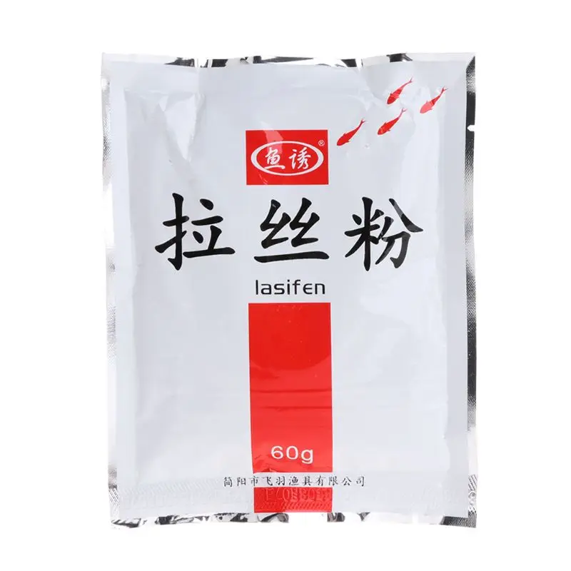 

Bait Additive Fishing Lure Strong Adhesive High Protein Powder 60g Groundbait Sticky Carp Freshwater Fish Feeder Adhesives Acces