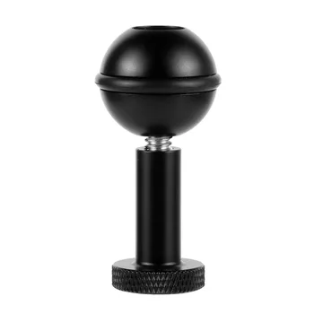 

Diving Ball Tripod Head Mount Light Stand Holder with 1/4 Adjustable Screw for Camera Accessories