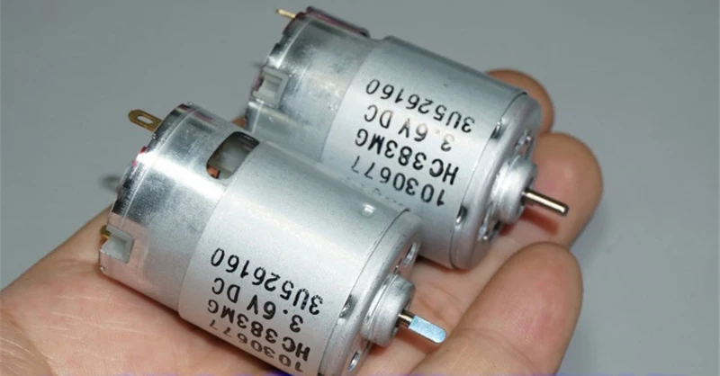 3,6 V Dechang HC383 D вал 380 высокоскоростной модельный двигатель 13000 об/мин 21000 об/мин для электрического отвертки инструмент