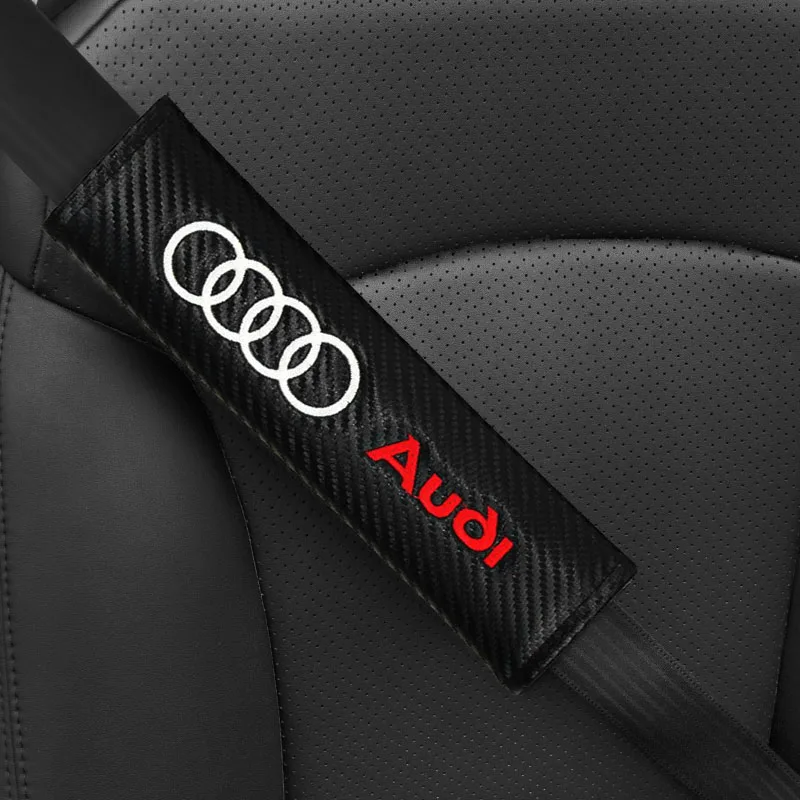 2 шт. автомобильный Стайлинг для audi a3 a4 a5 a6 a7 a8 Q3 Q4 Q5 Q6 Q7 b8 b6 c6 сиденье Ремни Чехлы обивка углеродного волокна пояса; Ширина плеч; Длина рукава