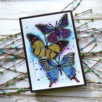 

Diamond Painting Notebook DIY Santa Flower Animal Pattern Special Shaped Diamond 50 Pages A5 Sketchbook Cross Stitch Crafts News