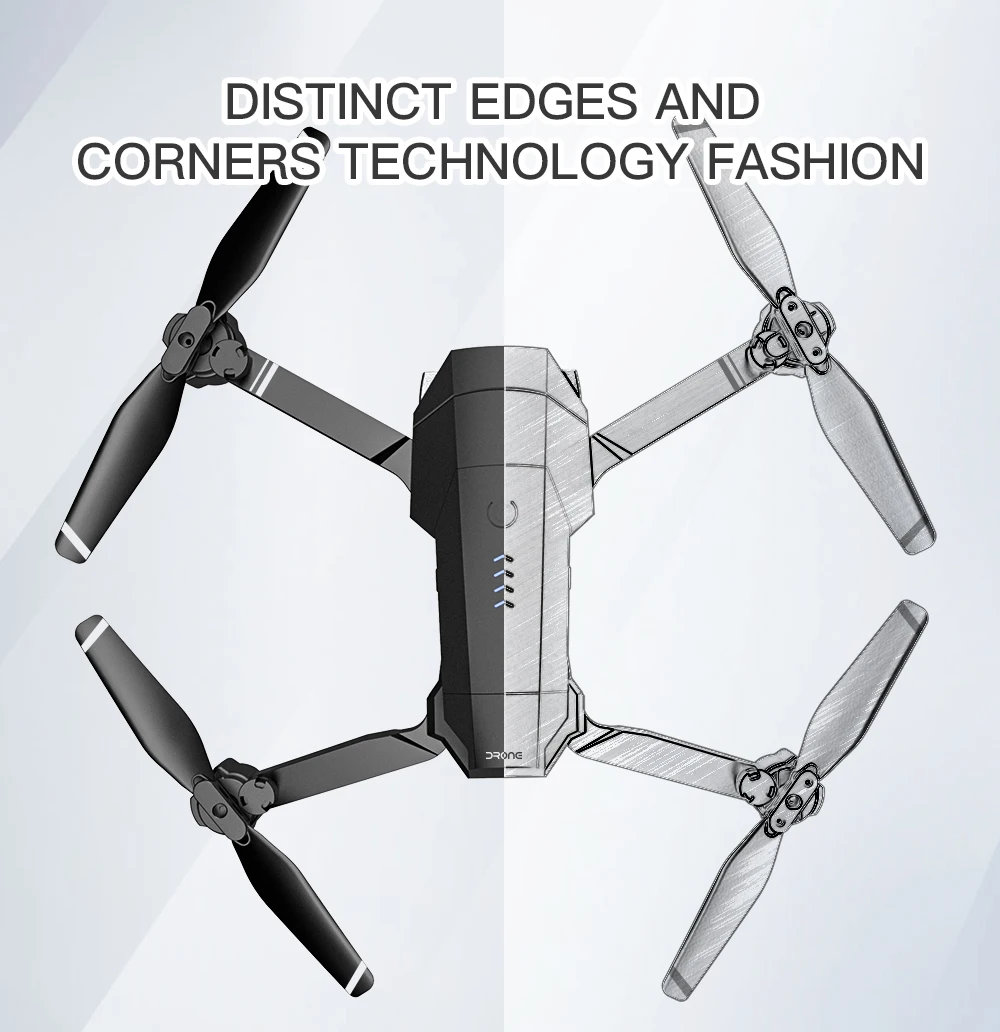 SG901 Профессиональный складной Дрон с двойной камерой 1080P 4K WiFi FPV широкоугольный оптический поток RC Квадрокоптер Вертолет игрушка E520S