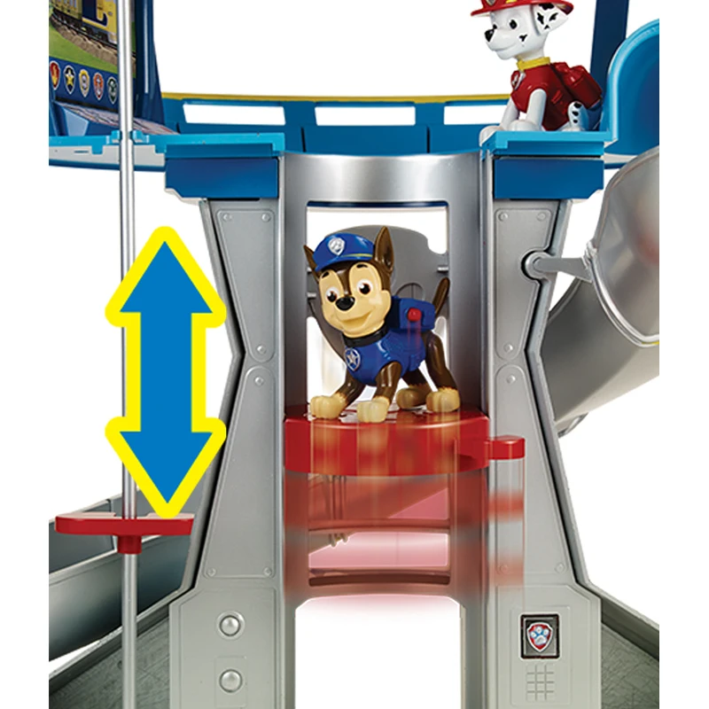 PAW PATROL, фигурки, игрушка, Paw Patrol, штамп, Щенячий патруль, смотровая башня с музыкой и светильник, база для спасательных работ, детская игрушка