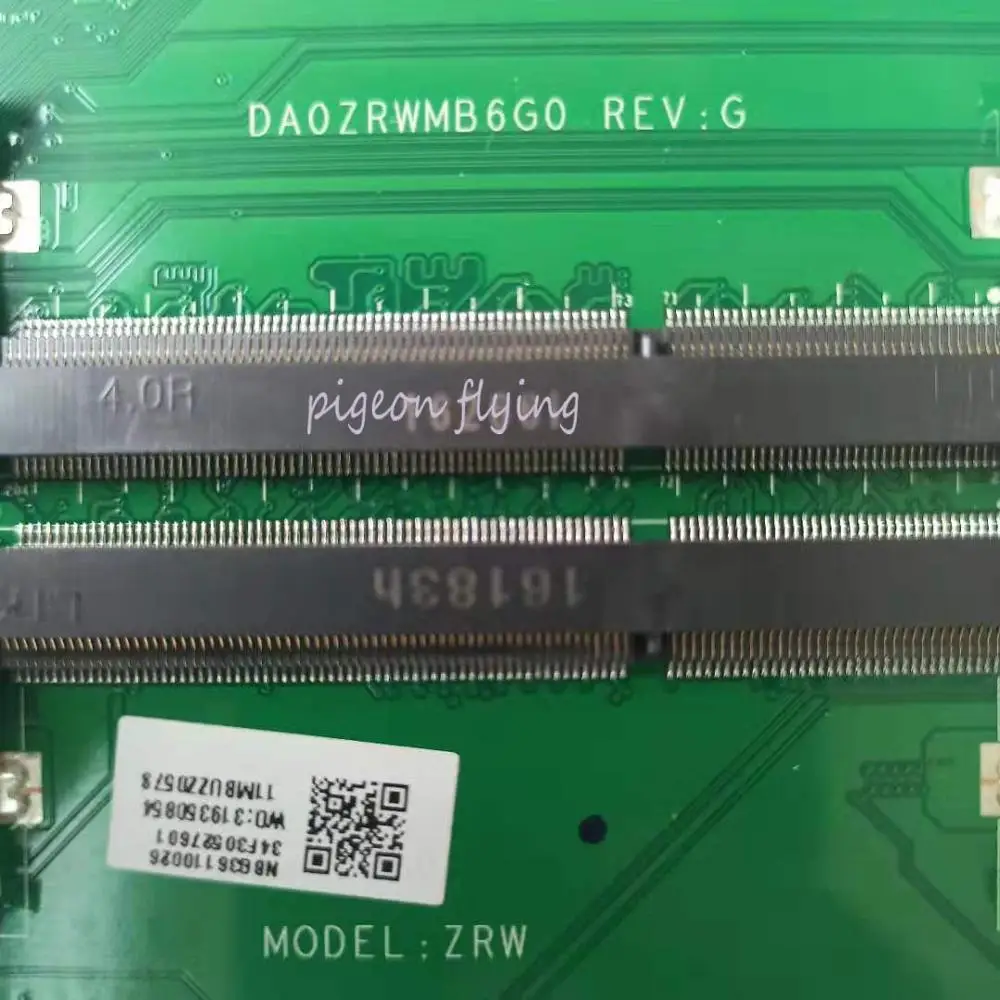 ZRW DA0ZRWMB6G0 REV: G для acer Aspire E5-574 E5-574G материнская плата Процессор: i3-6100U DDR3 NBG36110026 ОК