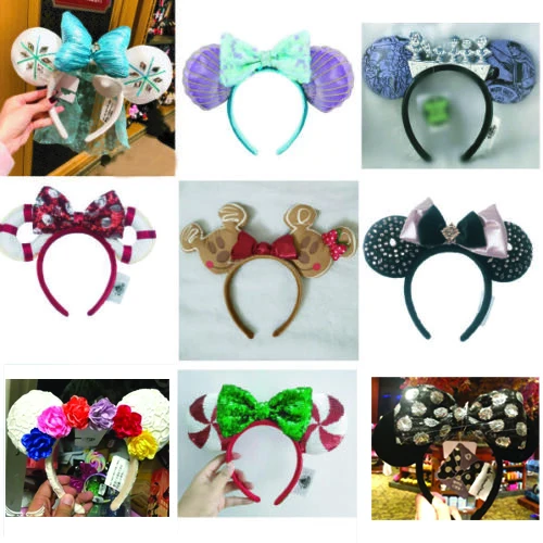 Новая коллекция Disney Mickey Minnie ободок для волос с украшением в виде мыши|Персонажи