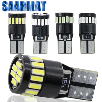 

2pcs W5W T10 Canbus LED bulbs For BMW VW Peugeot Ford parking lights map lights door lights trunk lights auto parts not alarm