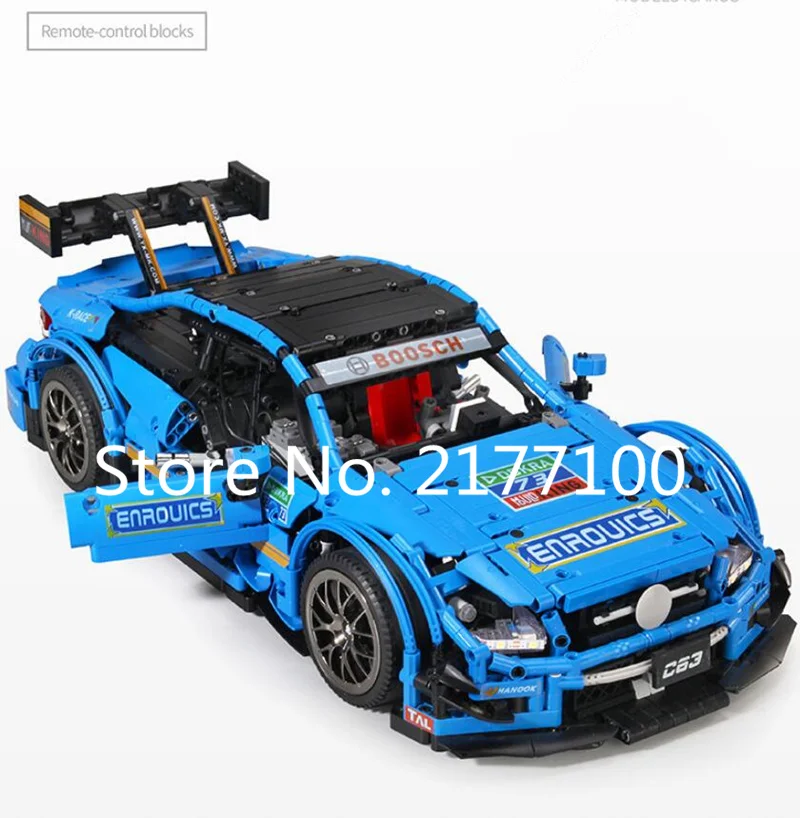 Новинка 13067, серия Technic, модель C63 Coupe, строительные блоки, классический MOC-6687, RC гоночный автомобиль, игрушки для детей