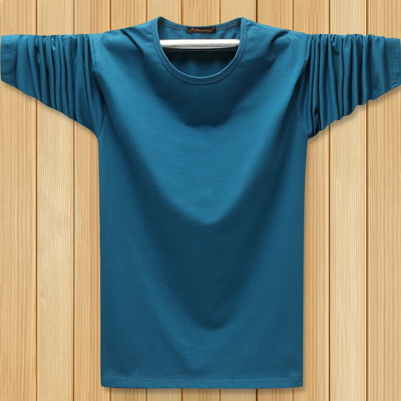 2019 Autumn New 100 Cotton T SHIRT Men Ultra Low Price Long Sleeved Men s Tshirt 3