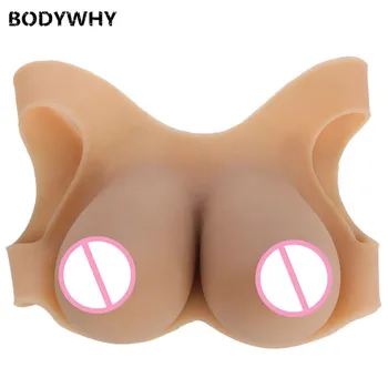 

2400g Realistic Silicone Breast Forms Fake Boobs For Crossdresser Drag Queen Shemale Transgender False Breasts Form