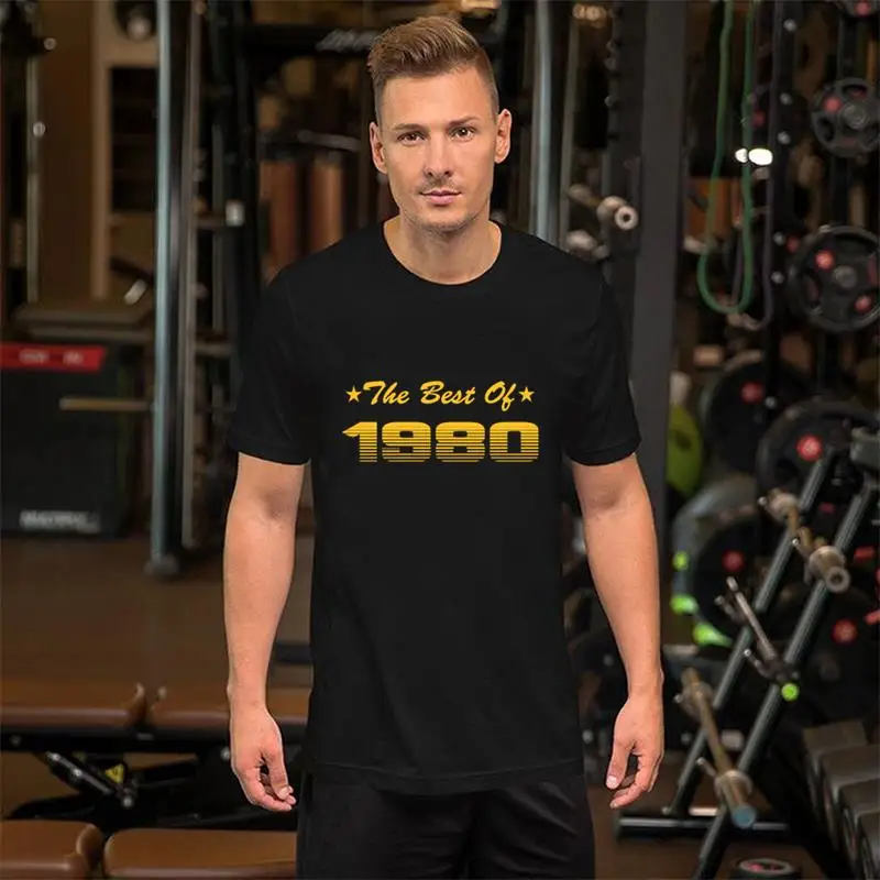 

fashion The Best Of 1980 t shirt plus sizes s-68xl Novelty Character Super men and women t-shirts