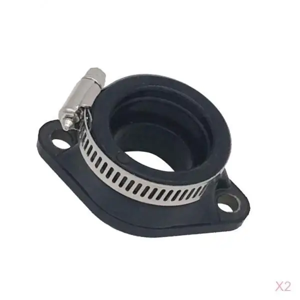 Perfeclan 2pcs Intake Carburetor Boot Flange 28 30mm for PWK UTV ATV Go Kart