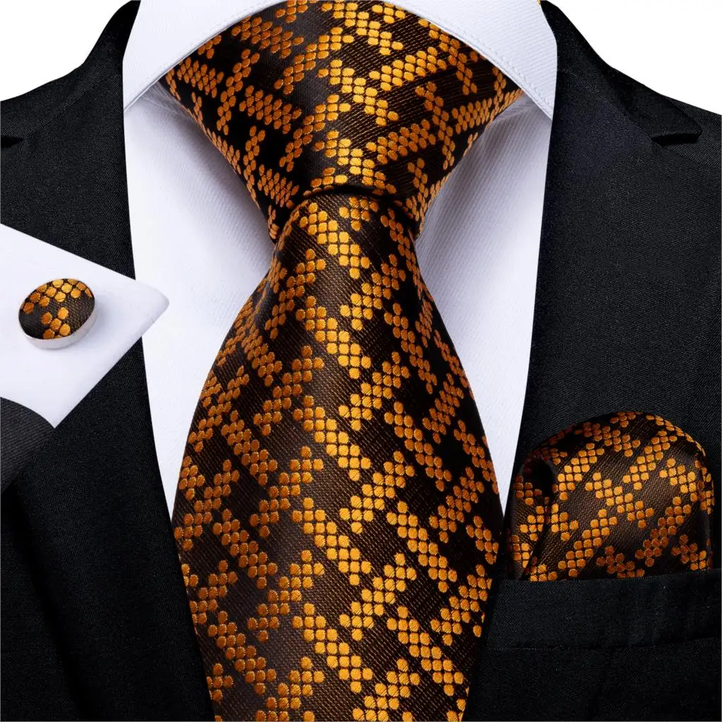 Мужской галстук с планетой, дизайн, Шелковый Свадебный галстук для мужчин, вечерние, деловые, модные галстуки, галстук, набор, DiBanGu, Прямая поставка - Цвет: SJT-7310