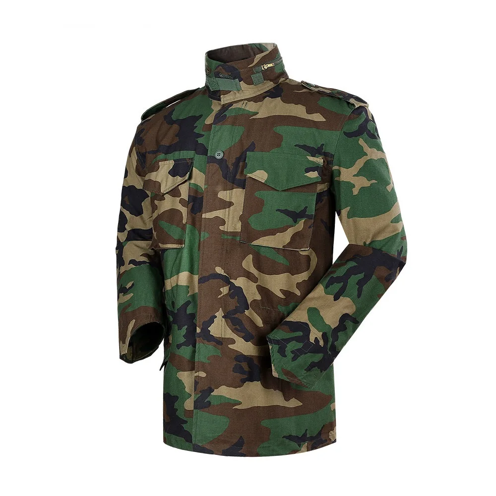 

M65 Windbreaker Military Jacket Men Outwear Waterproof Flight Pilot Coats Mens Multi Pockets Training Field Army Tactical Jacket