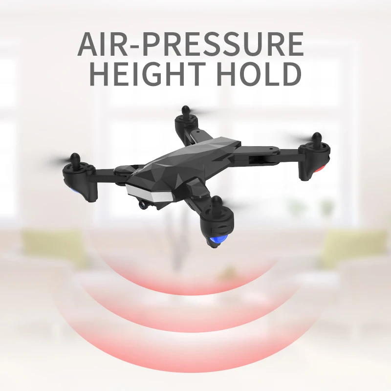 Умный Квадрокоптер gps Дрон с 4K HD камерой wifi FPV RC складной Профессиональный вертолет RC дроны игрушка для детей