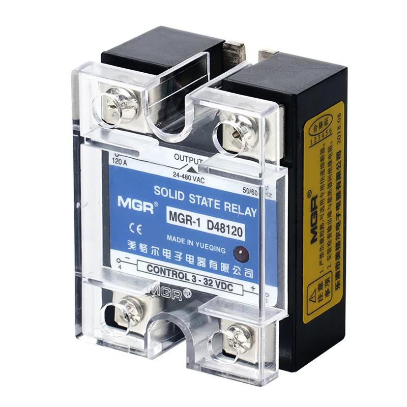 

Megger single phase solid state relay SSR mgr-10a20a25a40a 220V DC-AC
