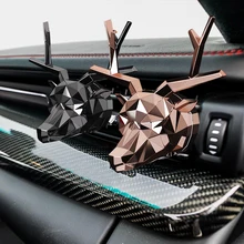 Новинка, стильный освежитель воздуха с оленем и бульдогом, автомобильный освежитель воздуха с хорошим запахом, освежитель воздуха для автомобиля, лучший подарок