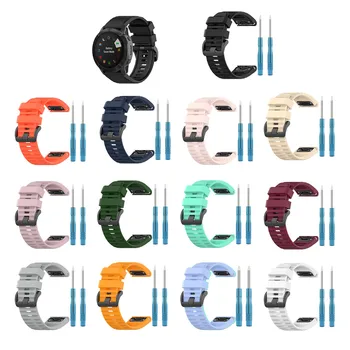

26MM Wristband Bracelet Band for Garmin Fenix 6X GPS /Fenix 6X PRO/ Fenix 6X Sapphire GPS /Fenix 5X /Fenix3 Watch Repair Parts