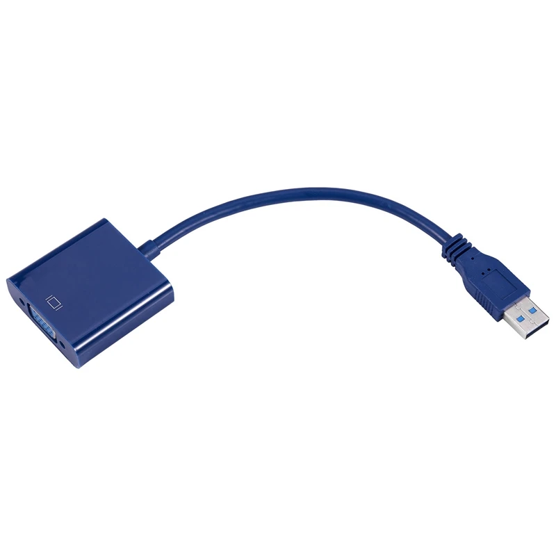 Мульти дисплей адаптер USB 3 0 в VGA конвертер внешняя видеокарта для ноутбука DVD