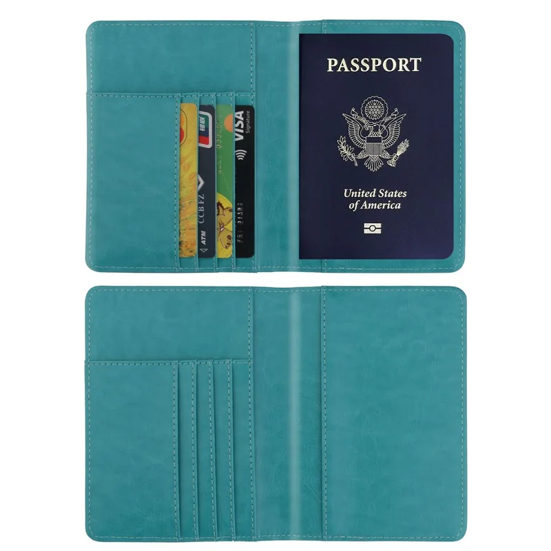 Mcneely Rfid Блокировка Обложка для паспорта США Обложка для паспорта американские обложки для паспорта для девочек чехол для паспорта кошелек