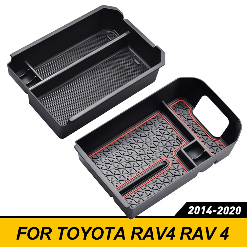 Автомобильные аксессуары для интерьера для Toyota RAV4 RAV-4- подлокотник коробка для хранения в автомобиле, центральной консоли Организатор