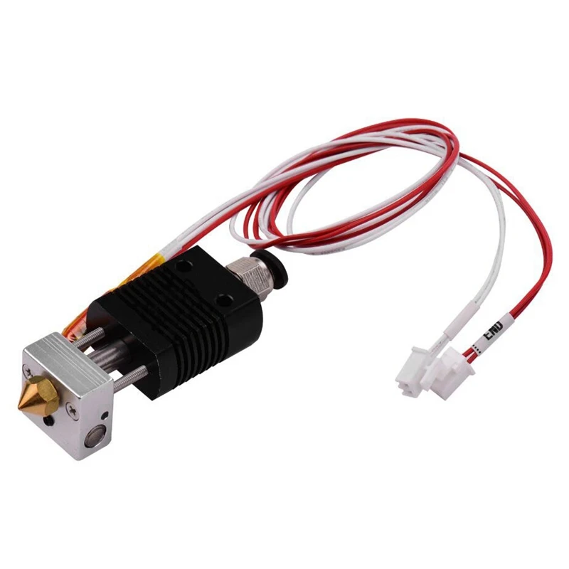 3D Printer Full Metal Hotend Extruder Kit Hot End Set with 0.4Mm Nozzle 100K Thermistor Heatsink Wire 24V for ET4/ET4 Pro | Компьютеры и