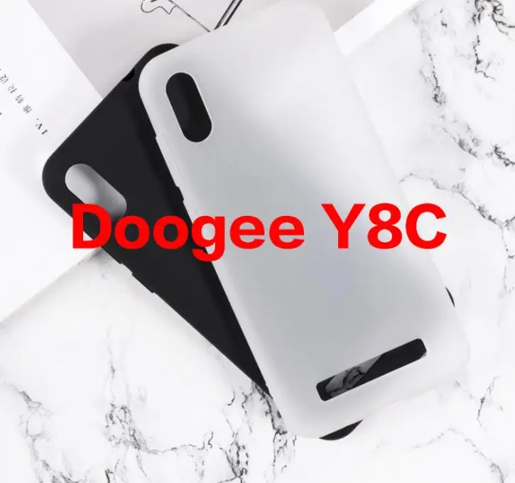 Глянцевый силиконовый чехол для Cubot X19 DOOGEE Y8 Y8C N10 Y7 бампер из ТПУ задняя крышка