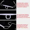 10PCS Restaurant Mouth Mask Sheild Transparent Unisex Colorful Face Mouth Mask Reusable Plastic Mask for Hotel Chef Mask 5