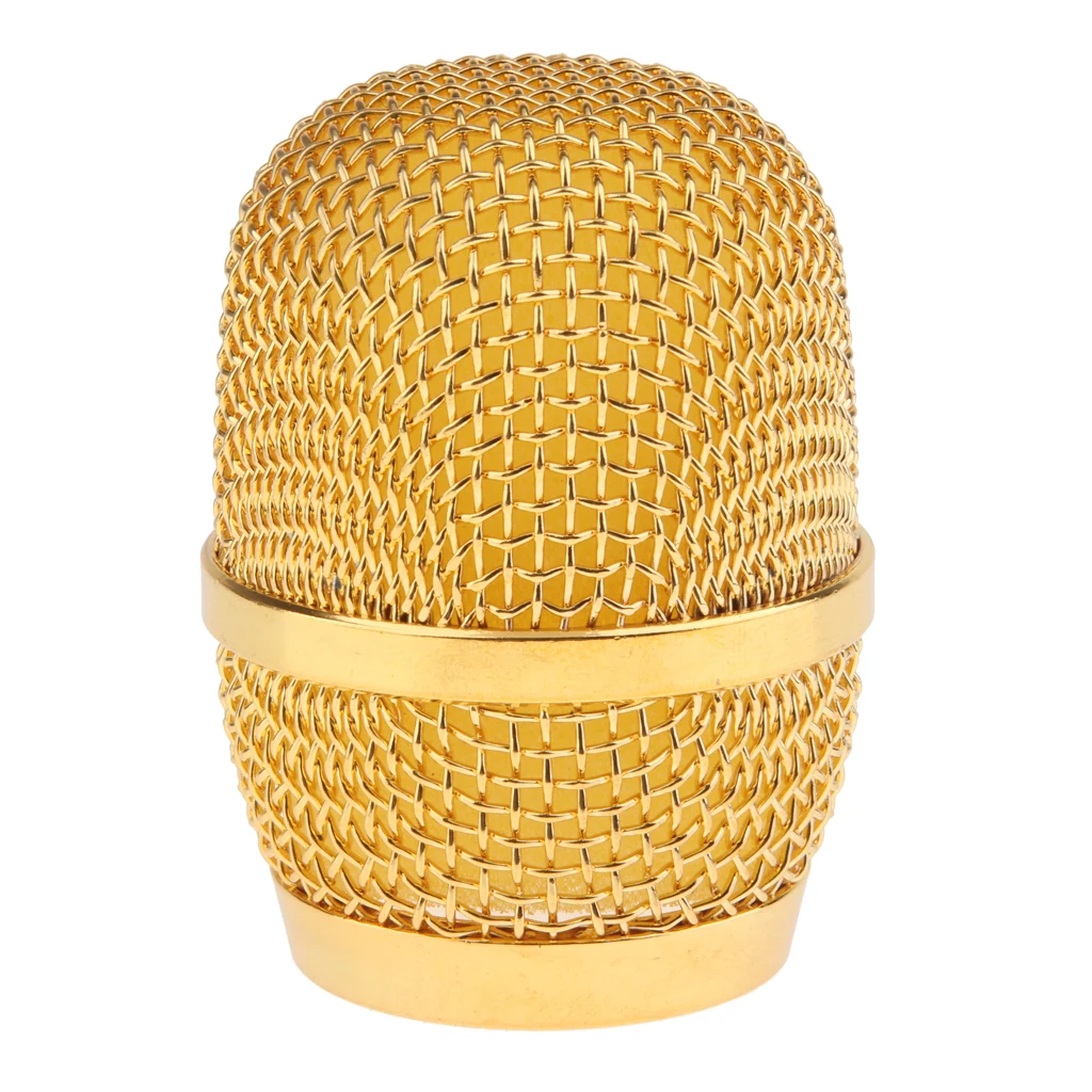 

Replacement Steel Mesh Microphone Grill Head for Wireless Mics and Wired Mics