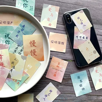 

40Pcs/set Chinese Mood Characters Cartoon Stickers For Laptop Phone Guitar Skateboard Motorcycle Car Waterproof Sticker Decals