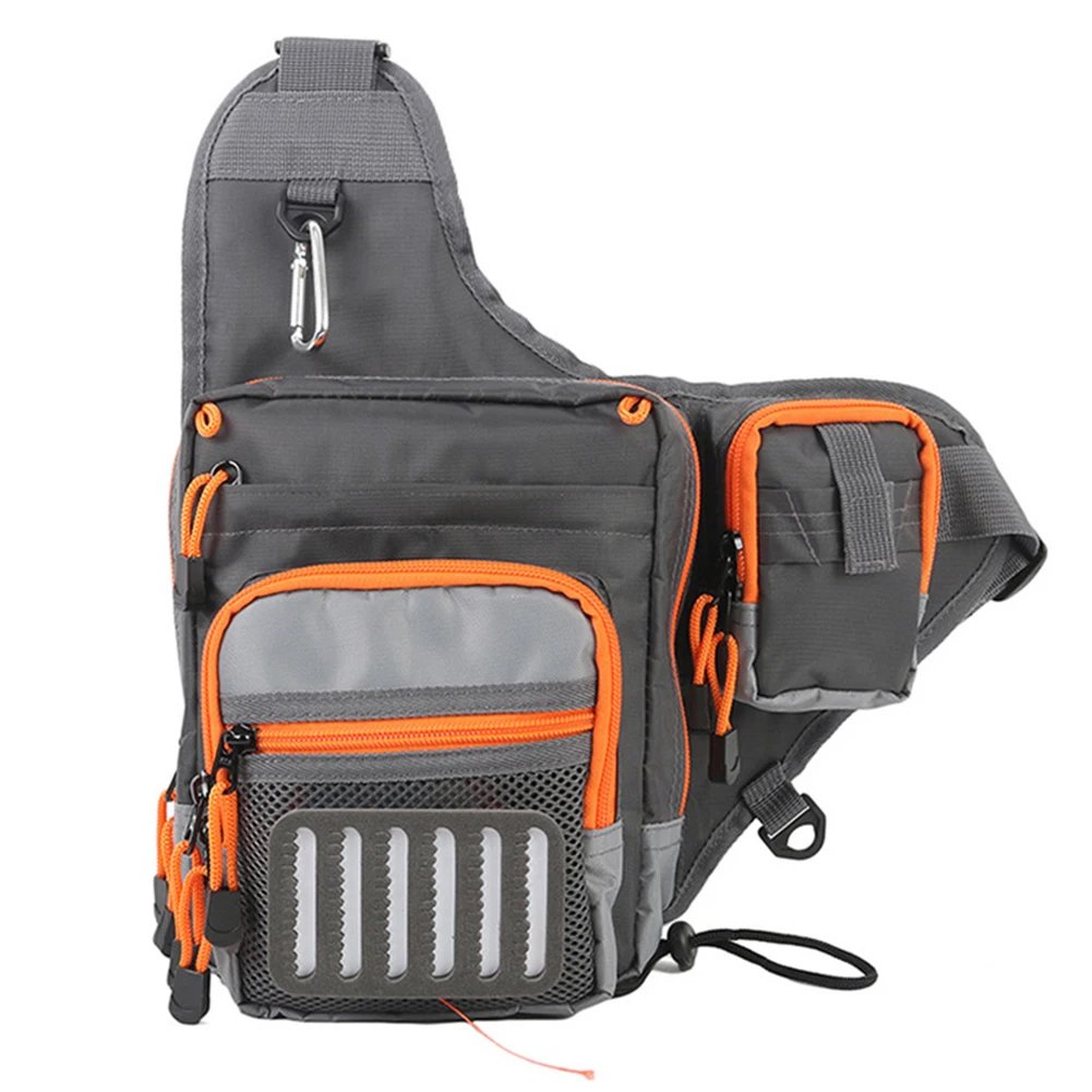 Splash waterproof Fishing Bag Multi-function Waist Bag Pack Sling Bag Fishing Bag Crossbody Bag Outdoor