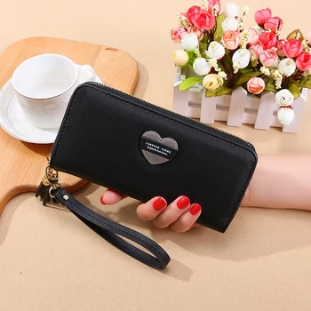

Wallet lady long fashion 2020 new Europe and the United States with a large capacity love handbag zipper multi-function mobile