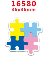 16580 30 шт мультяшный персонаж плоское украшение из смолы PR 995 - Цвет: 16580