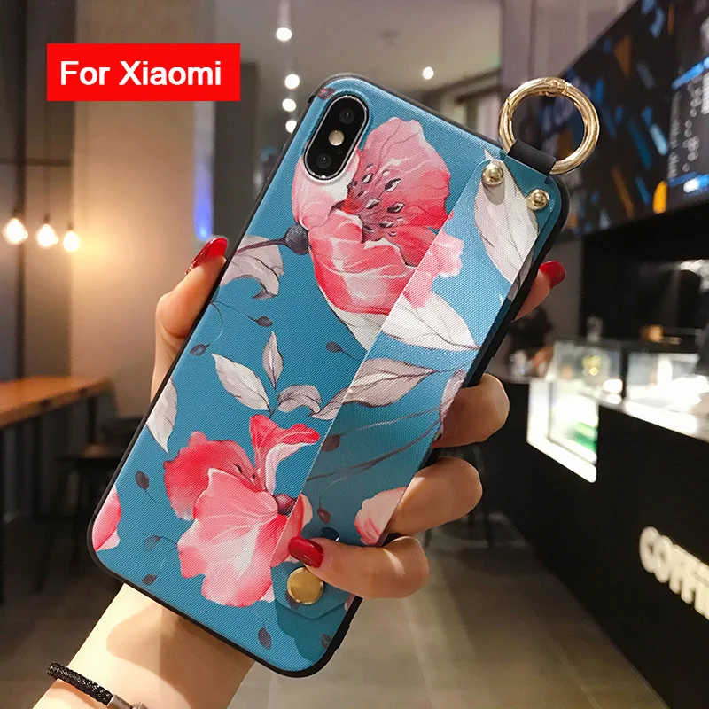 Чехол с цветочным рисунком для Redmi Note 4X 5A 6 7 8 9s K30 K20 Pro чехол Xiaomi 9 A3 Lite CC9 5X 6X мягкий