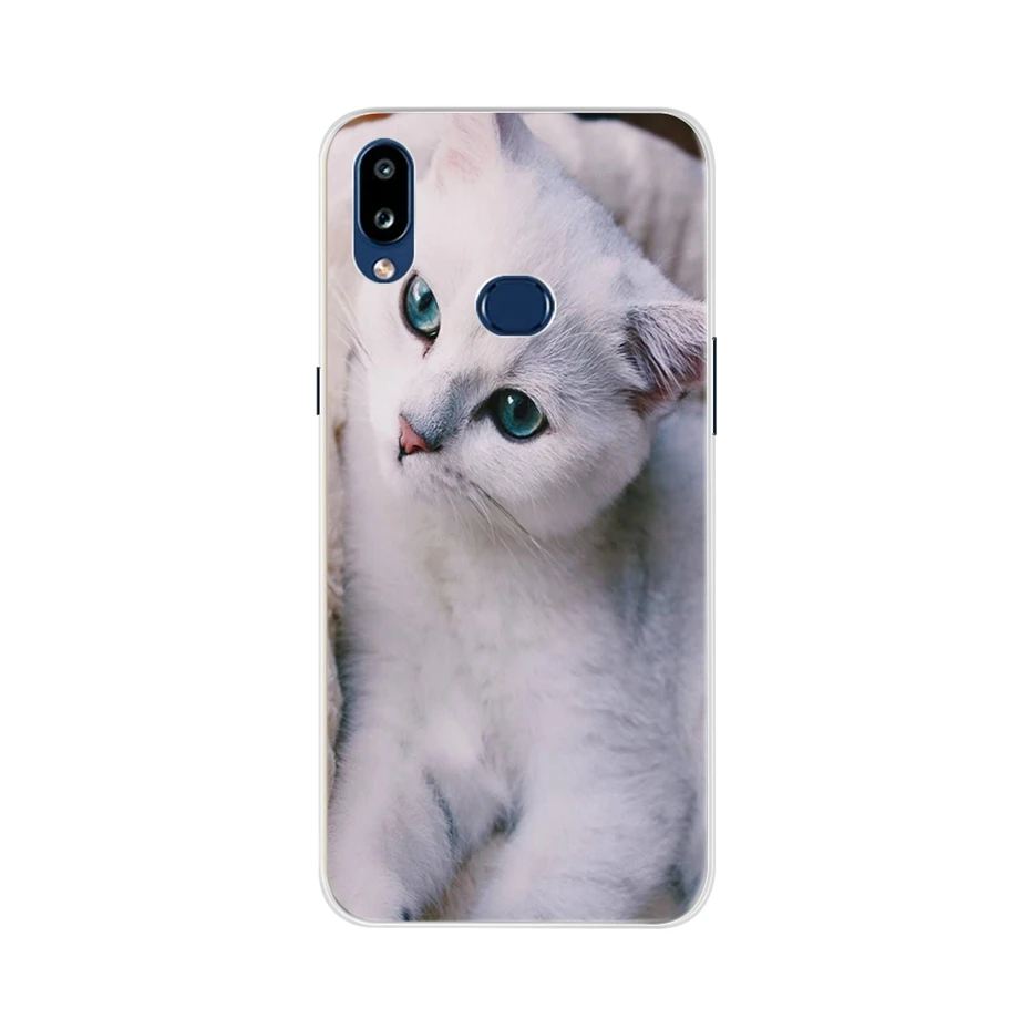 Светло-зеленый Для samsung Galaxy A10s чехол TPU мягкий ультра тонкий силиконовый чехол для телефона с рисунком для samsung A10s A10 s 10 s Чехол - Цвет: Светло-зеленый