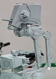 

AT-ST The Simple Version of 3D Paper Model DIY Puzzle Manual Papercrafts Toy