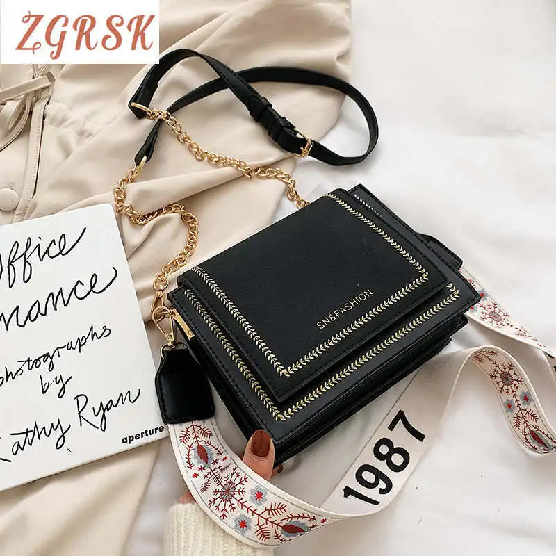 

Women Ladies Crossbody Bags Famous Brand Crossbody Bags Hand Bag Crossbody Bags For Women Black Retro Shoulder Bag Bolsa