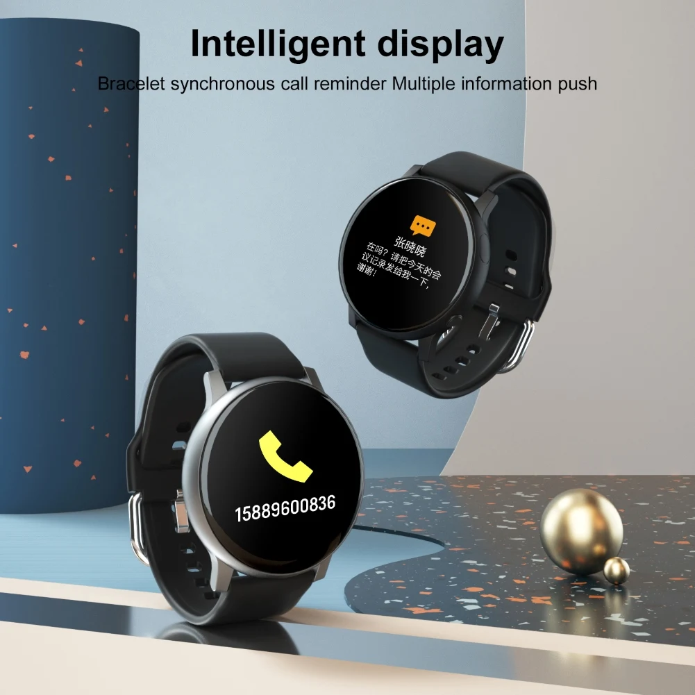 S2 Waterproof LCD Display Screen Heart Rate Blood Pressure Monitor Fitness Tracker Call Reminder Smart Bracelet For IOS Android