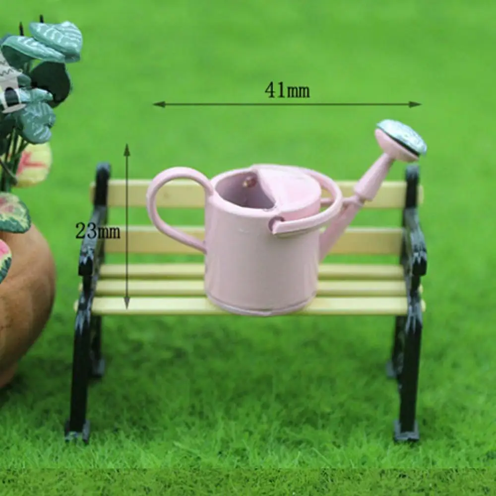 1/12 Dollhouse Miniature Garden Accs Garden Tools Watering Can Green Plant 1/12 Dollhouse Miniature Garden Accs Garden Tools Watering Can Green Plant