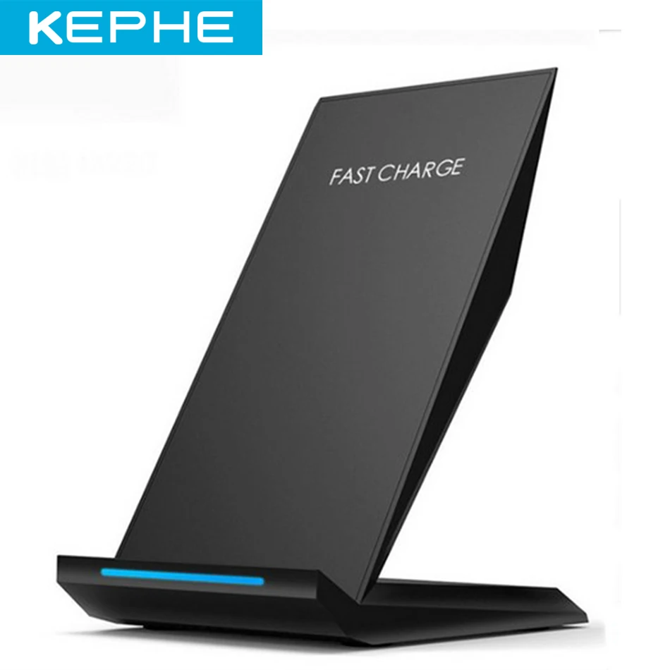 KEPHE 15 вт Qi беспроводное зарядное устройство Quick Charge 3 0 быстрая зарядка для iPhone 8 10 X