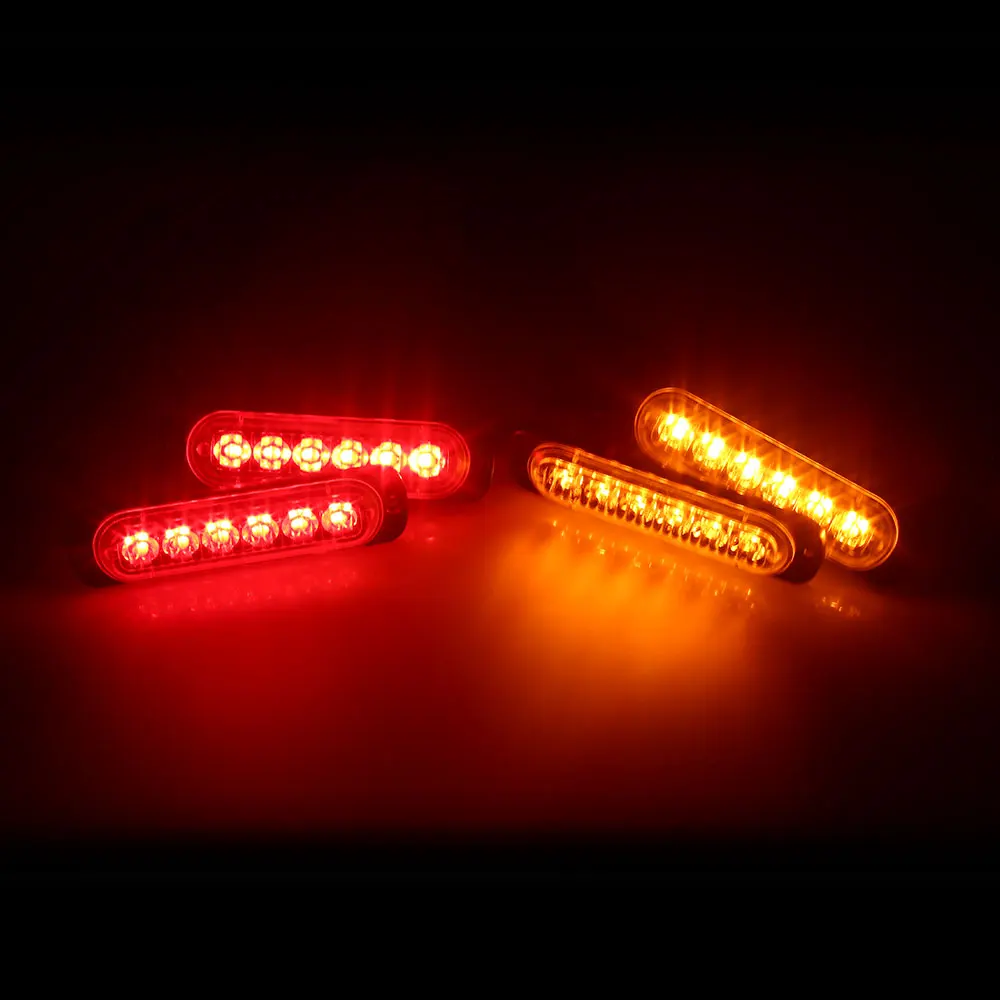 Vehemo 24LED DC12V шасси свет Средний стробоскоп свет транспортных средств общая сигнальная фара автомобиля свет лампы автомобильные аксессуары