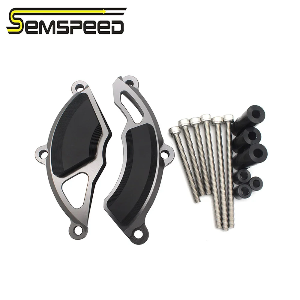 SEMSPEED левый и правый защита двигателя для YAMAHA YZF-R15 YZF R15 аксессуары для мотоциклов боковая крышка защита от Краш