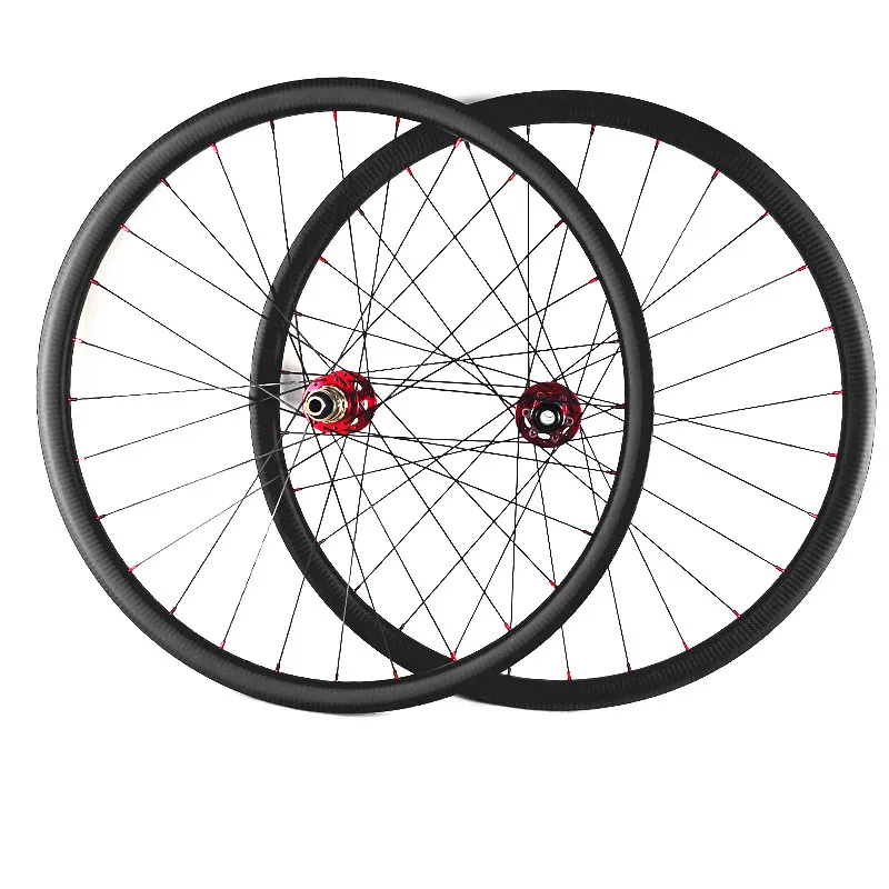 

29er red Hub NOVATEC 791/792SB carbon mtb wheels width 27.4 deep 23 XC race mtb bikes carbon wheelset bicycle pillar 1420
