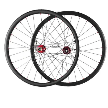 

29er red Hub NOVATEC 791/792SB carbon mtb wheels width 27.4 deep 23 XC race mtb bikes carbon wheelset bicycle pillar 1420