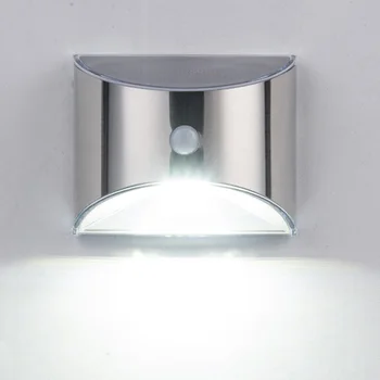 

Solar Light 4 LED Solar Powered Lamp PIR Motion Sensor Waterproof Security Lighting For Outdoor Garden Wall Fence Decoration