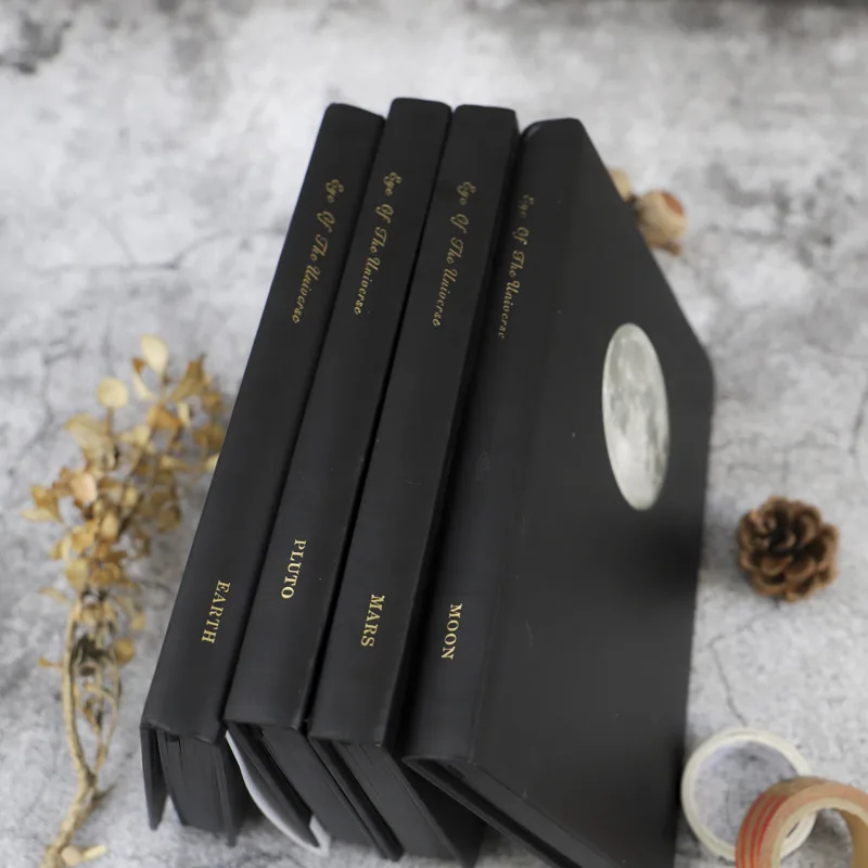 Black Notebook Star Book Blank Inner Page Paper Sketchbook Diary For Drawing Painting Office School Stationery Supplies Gifts Black Notebook Star Book Blank Inner Page Paper Sketchbook Diary For Drawing Painting Office School Stationery Supplies Gifts