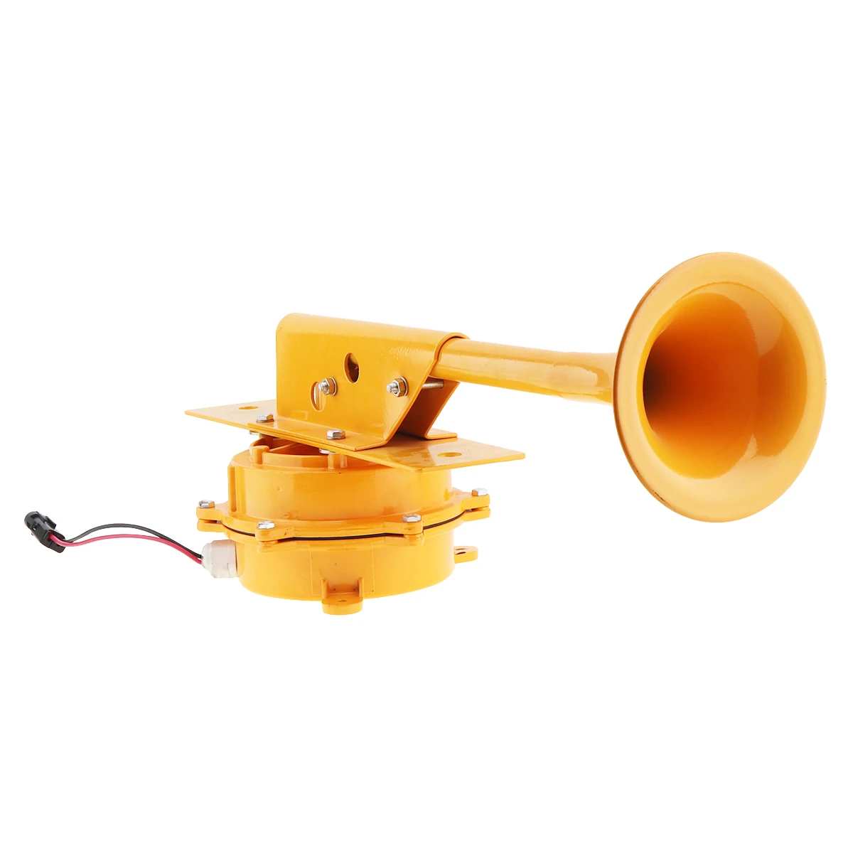 12V / 24V 1280DB Super Loud Train Air Horn Single trumpet No Need Compressor for Truck Boat Train Lorry Vehicle Car