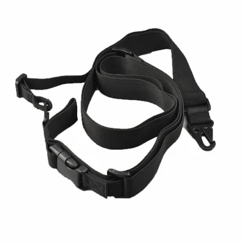 

Tactical 3 Point Multi-Mission Rifle Holder Sling with Adjustable Belt Gun Strap for Hunting