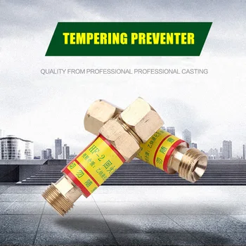 

Oxygen Acetylene Check Valves Flash Back Arrestor for Pressures Reducer Cutting Torch QP2