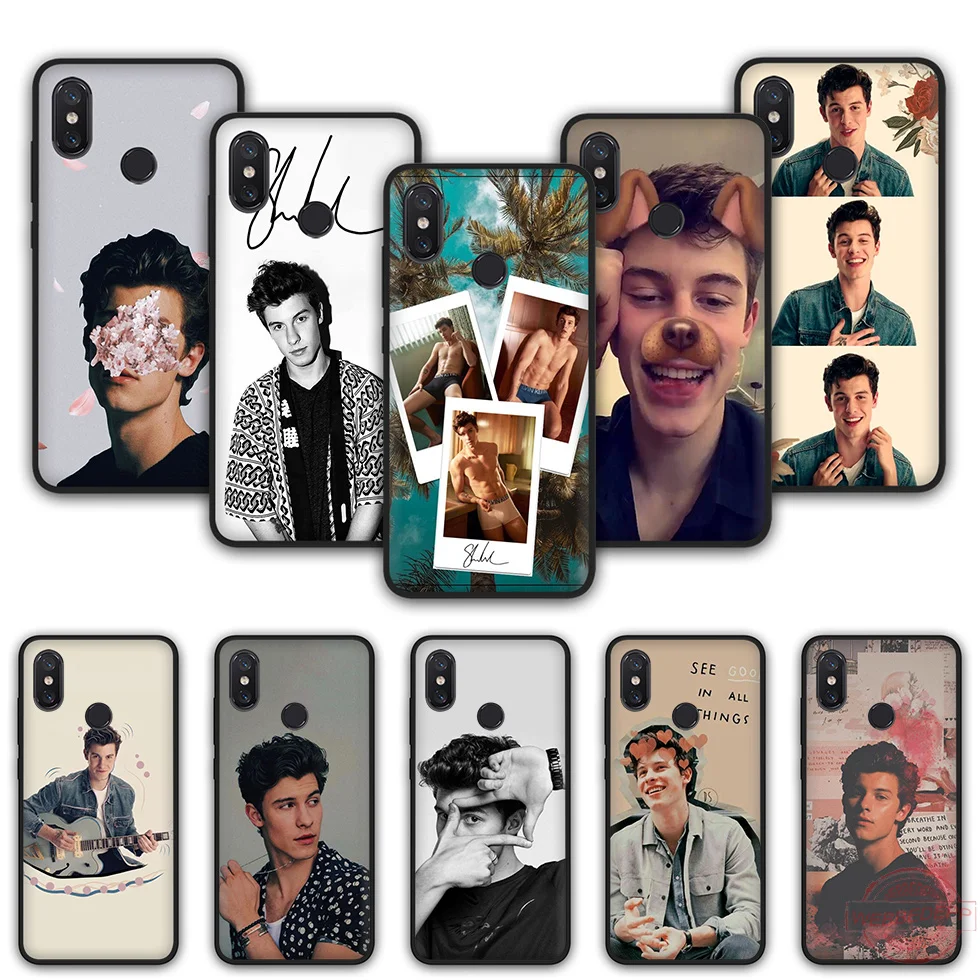 WEBBEDEPP Fondos Shawn Mendes Модный мягкий силиконовый чехол для телефона Xiaomi Mi 6 8 A2 Lite A1 F1 9 MAX 3